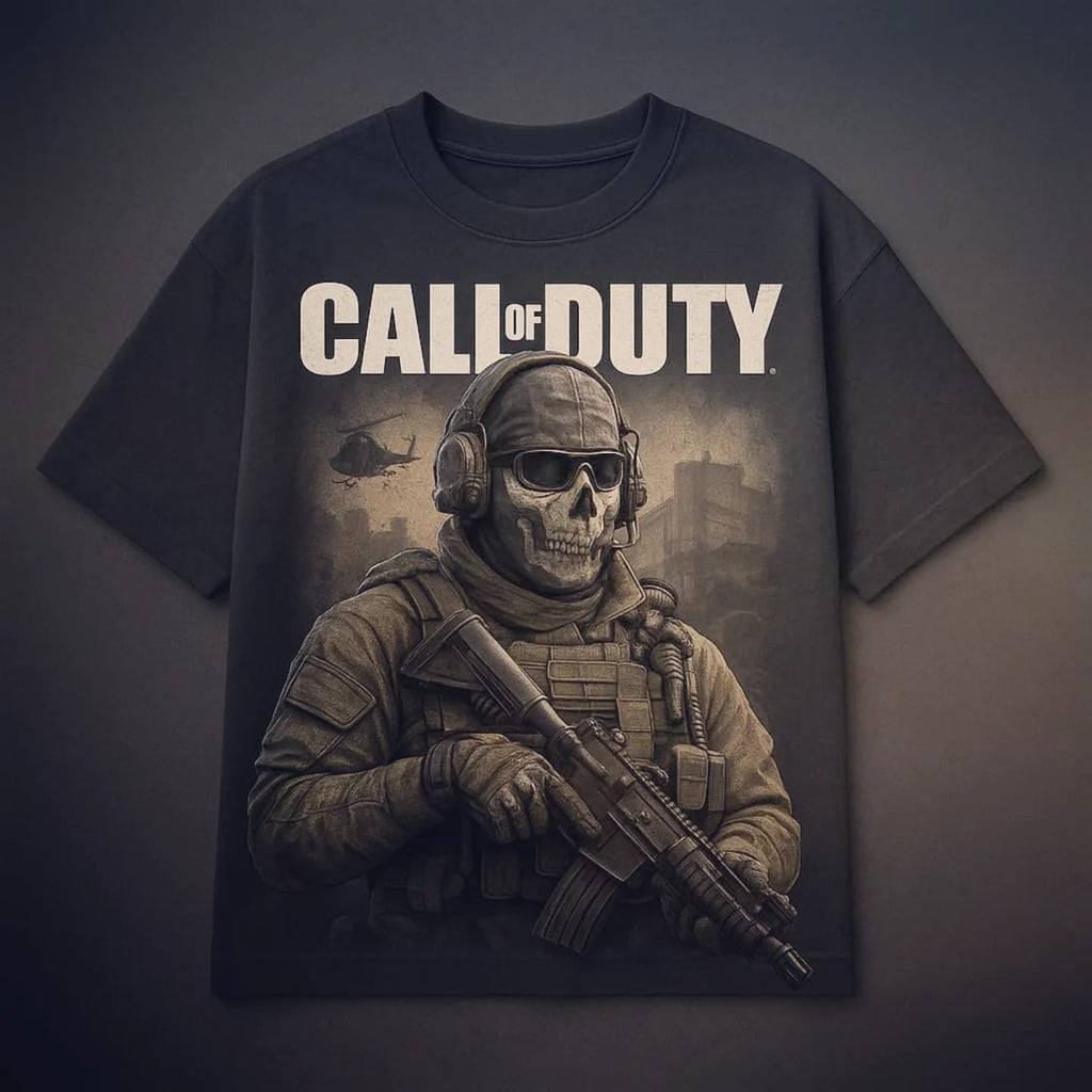Legendary Simon "Ghost" Riley T-Shirt | Premium COD Modern Warfare Merch