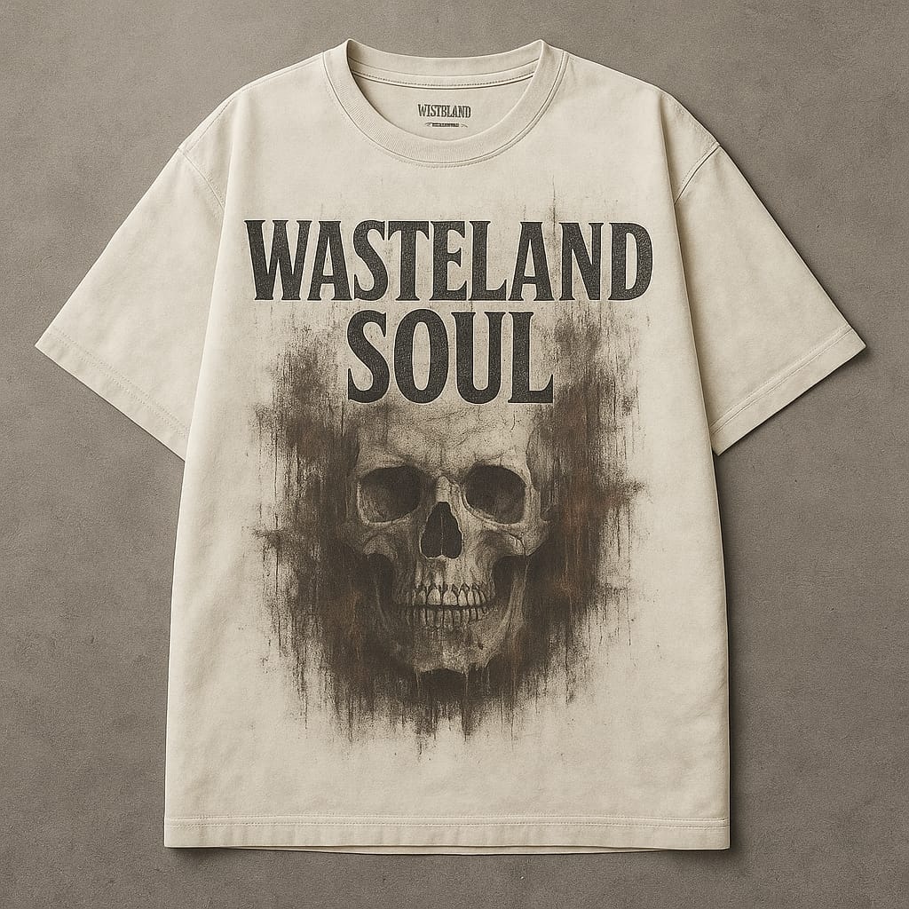 WASTELAND SOUL Vintage Wash T-Shirt