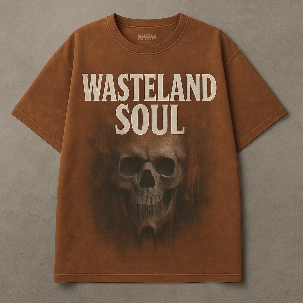 WASTELAND SOUL Vintage Wash T-Shirt