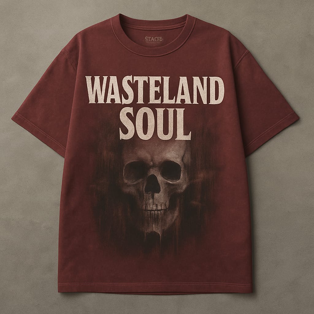 WASTELAND SOUL Vintage Wash T-Shirt