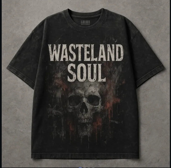 WASTELAND SOUL Vintage Wash T-Shirt